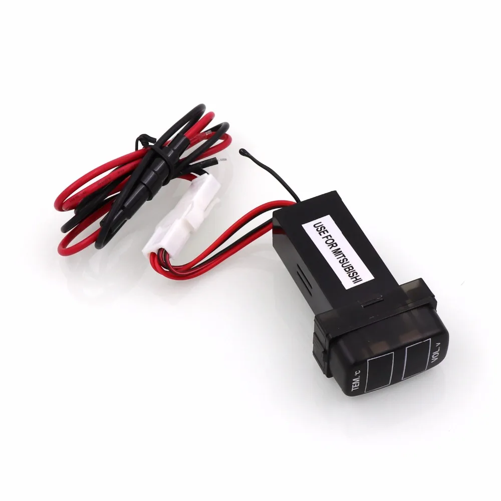 Original Car Interface 12V Special Design With Voltage and Temperature Display Use For Mitsubishi,asx,lancer,outlander,pajero