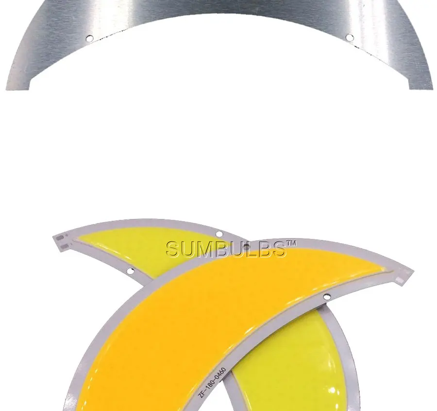 50W Moon COB LED Light Lamp Warm White Cold White DC12-14V 180MM Diameter Luniform Bulb led (7)