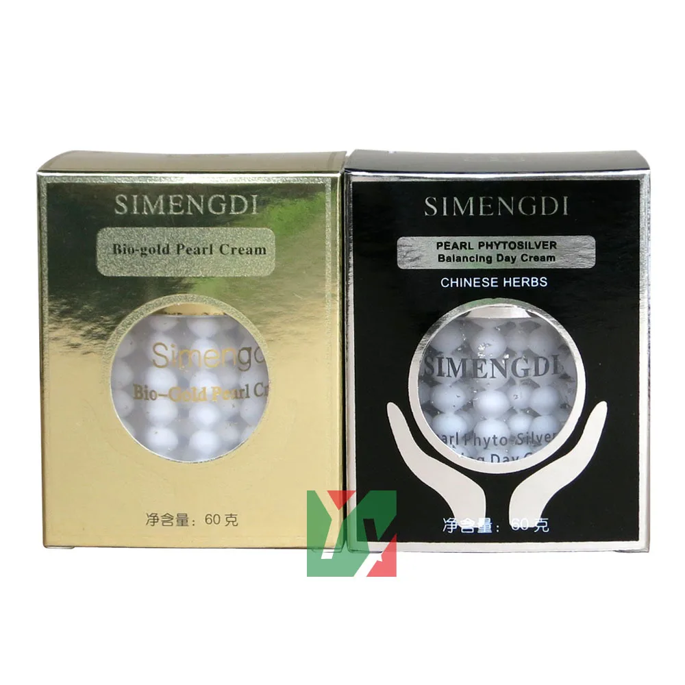 

Skin Care SIMENGDI Phyto-Silver Balancing Day Cream +Bio gold pearl cream night cream tightening firming skin