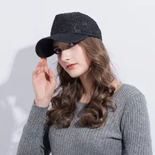 Модная летняя блестящая женская бейсбольная кепка бейсболка шапка хип хоп кепка кость мужские шапки для девочек Gorras Новая женская кепка