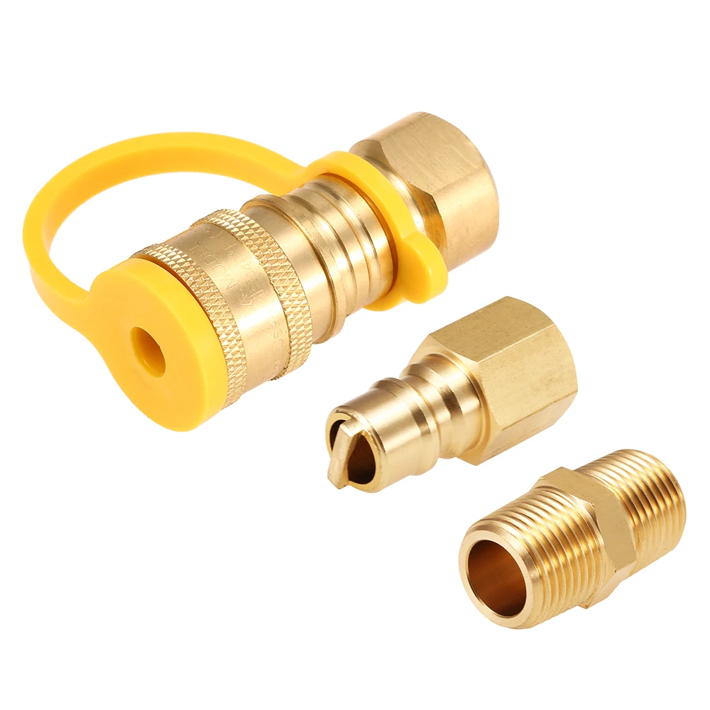 1/4 Inch Rv Propane Quick Connect Adapter For Hose Or Natural Gas Disconnect Kit | Спорт и развлечения