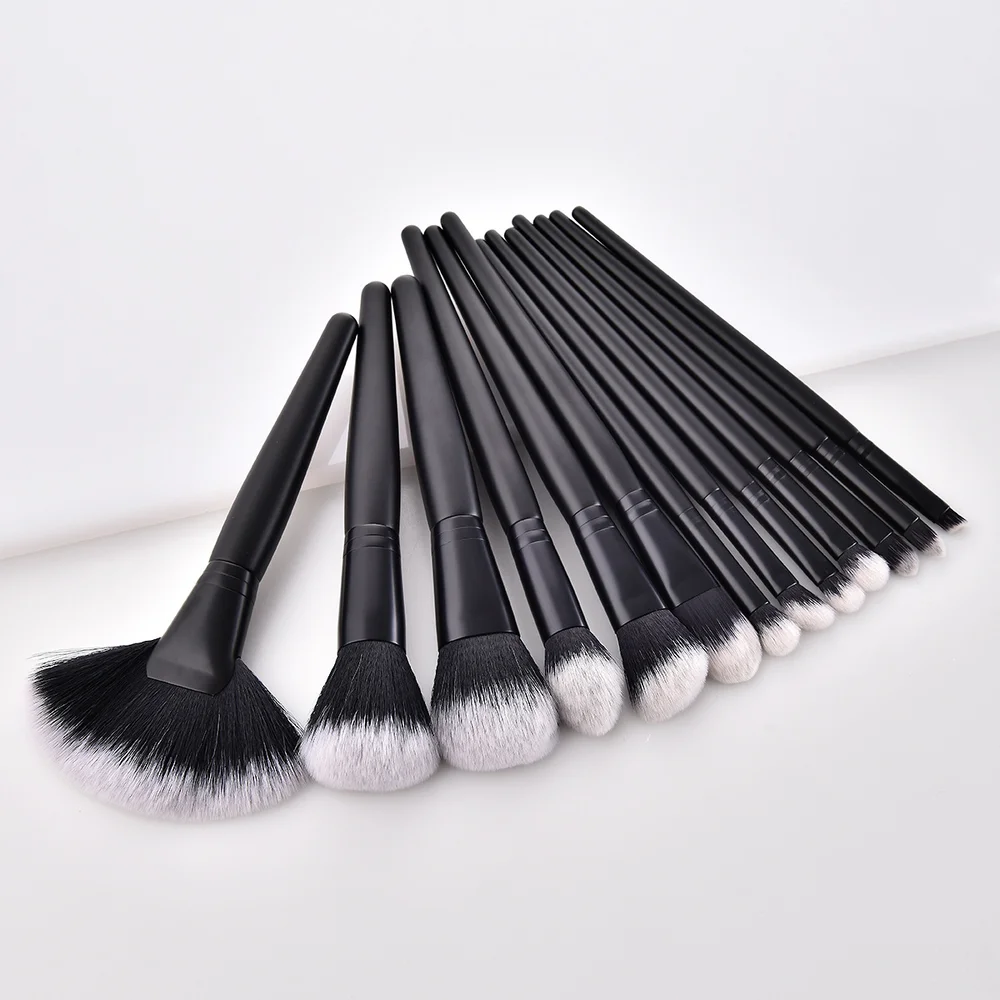 

13 Pcs Makeup Brushes Set Professional Cosmetic Foundation Blush Powder Concealer Eyeshadow Eyebrow Make Up Brush Beauty Tools
