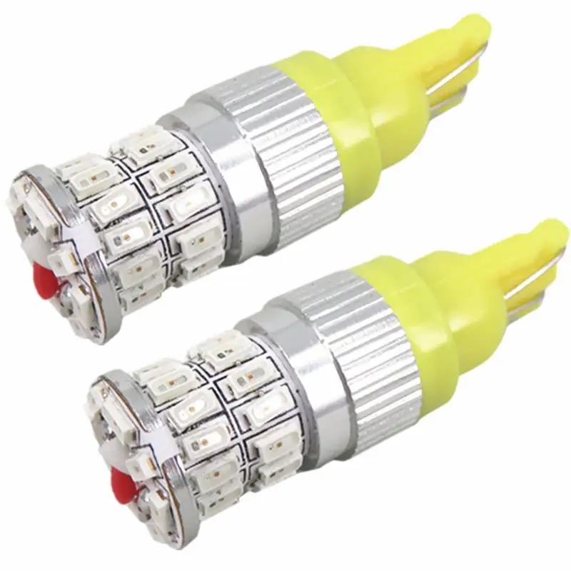 WLJH 2x7 5 W W5W светодиодный T10 Led Автомобильный Стайлинг Передняя боковая фара для