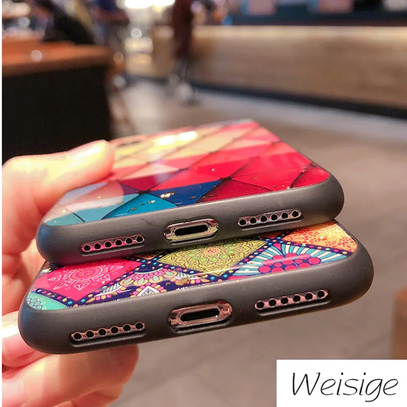 For-Samsung-Note9-8-Case-Mandala-Flower-Phone-Cover-for-Samsung-S10-S9-Plus-Epoxy-Gold (2)