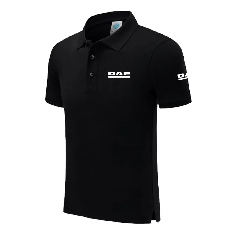 Дизайн бренда DAF логотип пользовательские мужские и женские рубашки-поло плюс размер рубашки поло мужская одежда