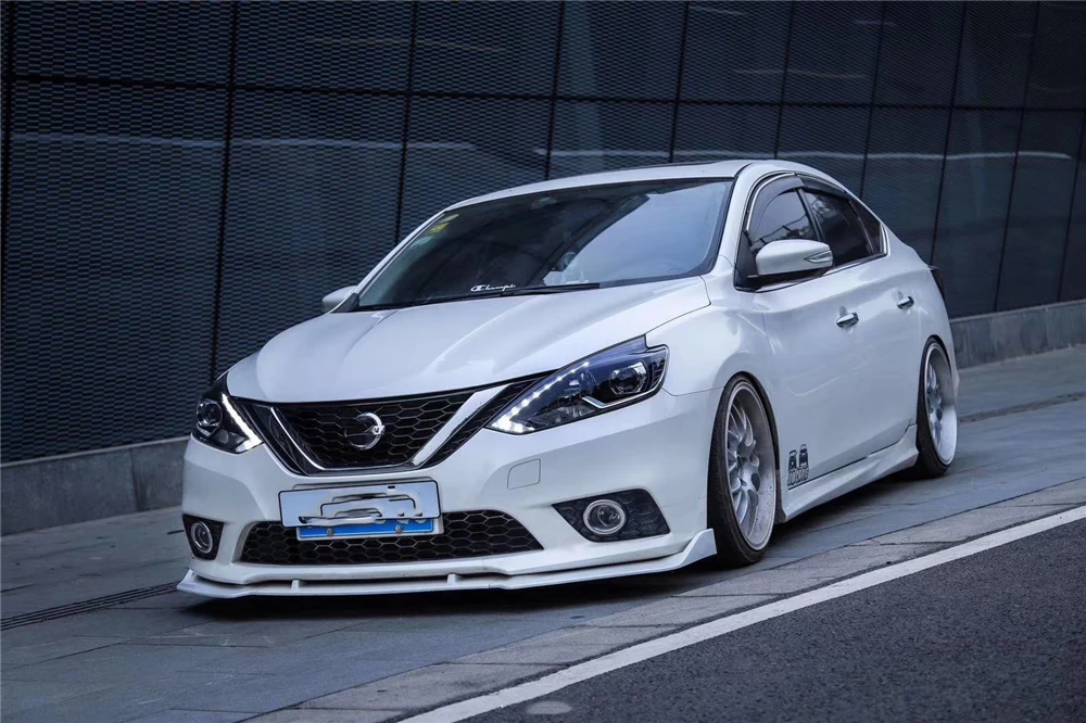 2 шт. автомобильный Стайлинг для Nissan Sylphy фары фара светодиодный фонарь DRL стекло фары H7 D2H HID Xenon bi xenon