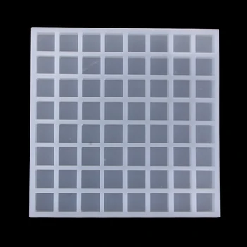 

64 Grids Small Square Silicone Ice Cube Tray Molds Mini Candy Cake Chocolate Sugar Mold DIY Crafts Tools