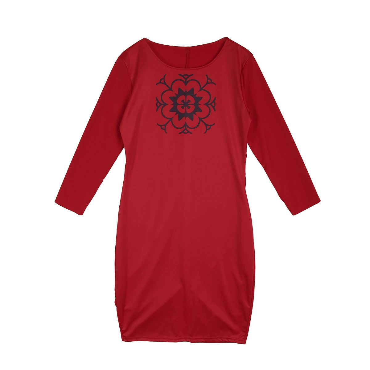

IMCUTE Mother's Day Mother and Daughter Summer Clothes Family Matching Dresses Red