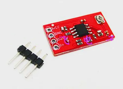 

Free Shipping!!! LMV358 Gain DC Millivolt Voltage Amplifier / Small Signal Amplification / Pulse Amplifier