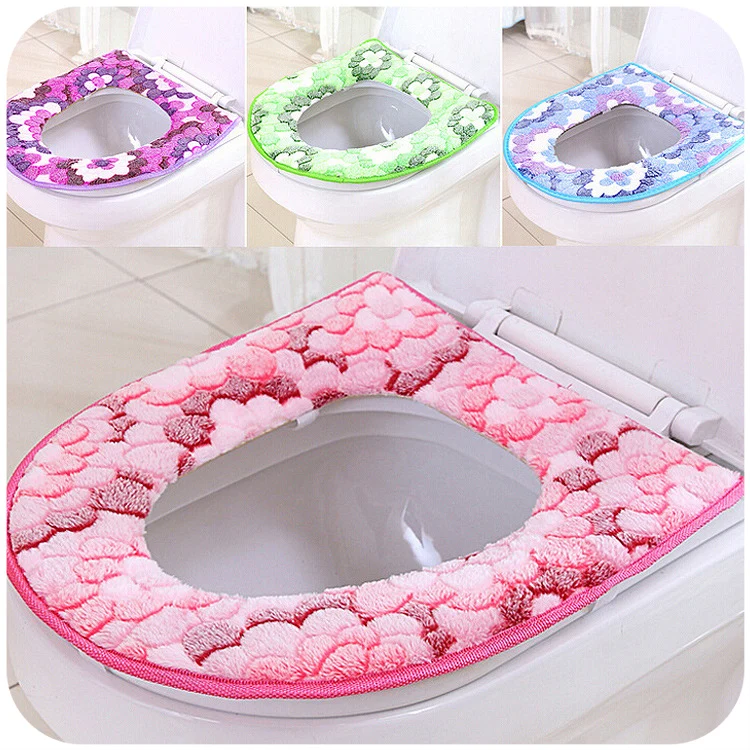 1 шт. Горячий Продавать Зима Стекаются Крышку Унитаза, Мульти Цвет O ...