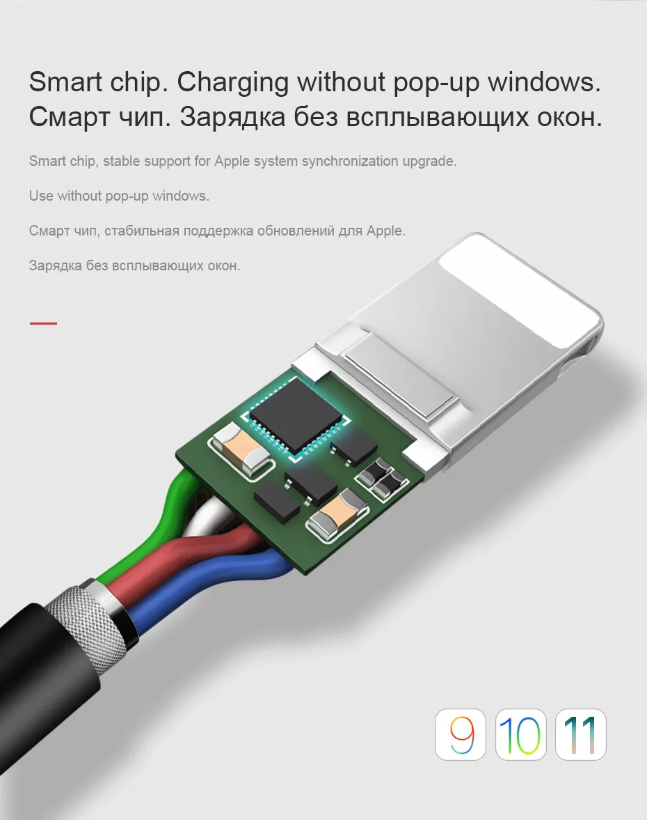 Hoco для iPhone кабель для быстрой зарядки данных USB кабель для iPhone 11 Pro Max 8 7 6 6s Plus 5 iPad Air Mini Кабели для зарядки телефонов