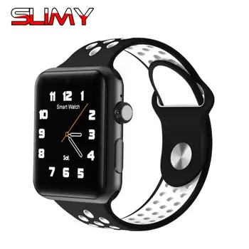 

Slimy DM09 Plus Smart Watch With 2G SIM Card Slot Pedometer Sleep Monitor Fitness Tracker Waterproof Smartwatch for Android IOS