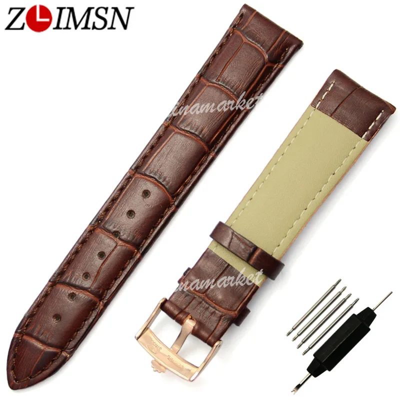 Mens Black Belt With Rose Gold Buckle