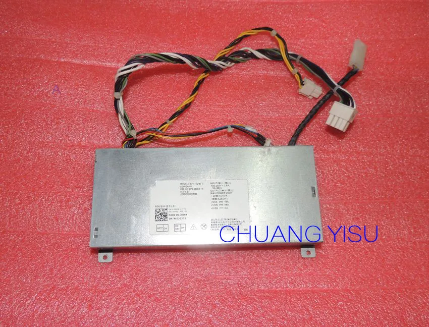 

Free shipping CHUANGYISU for XPS 2720 PowerSupply,260W,JG2C5,0JG2C5, D260EA-00,work perfect