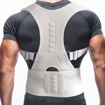 S-XXL Male Female Lumbar Support Straight Corrector de espalda Adjustable Magnetic Posture Corrector Corset Back Brace Back Belt