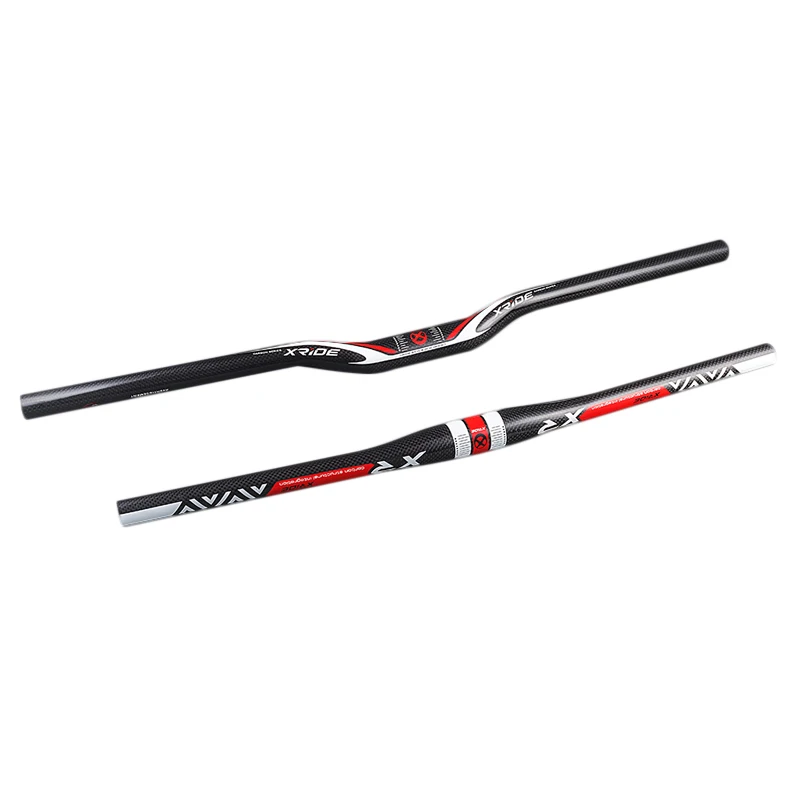 

XRIDE XR Carbon Bicycle MTB Handlebar 31.8mm Flat / Riser bike Handlebar 580/600/620/640/660/680/700/720/740/760mm