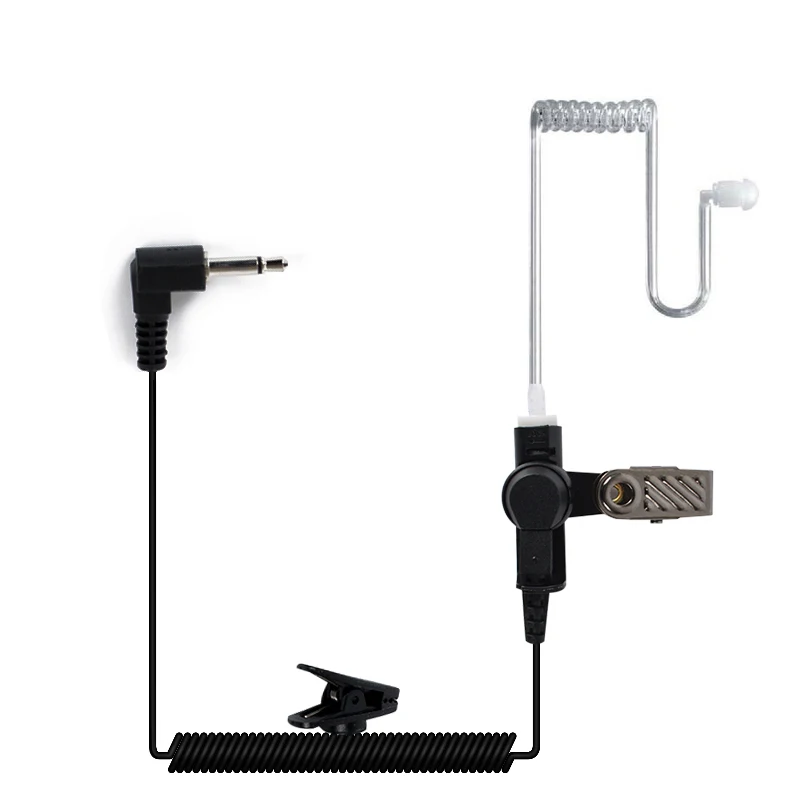 

Security Earpiece Headset Single 3.5mm Plug In-Ear Earphone for 3.5mm jack with acoutic tube fone de ouvido
