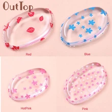 Одежда высшего качества 4 вышивка крестом картины Красивые Горячие Силиконовый спонж для макияжа Puff для жидкости Основа макияжа лица BB крем Essentials JAN17