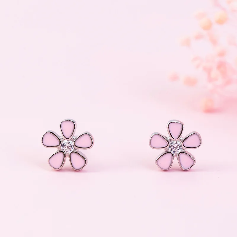 

Sweet Epoxy Flower Stud Earrings for women Women Fashion Accessories Jewelry