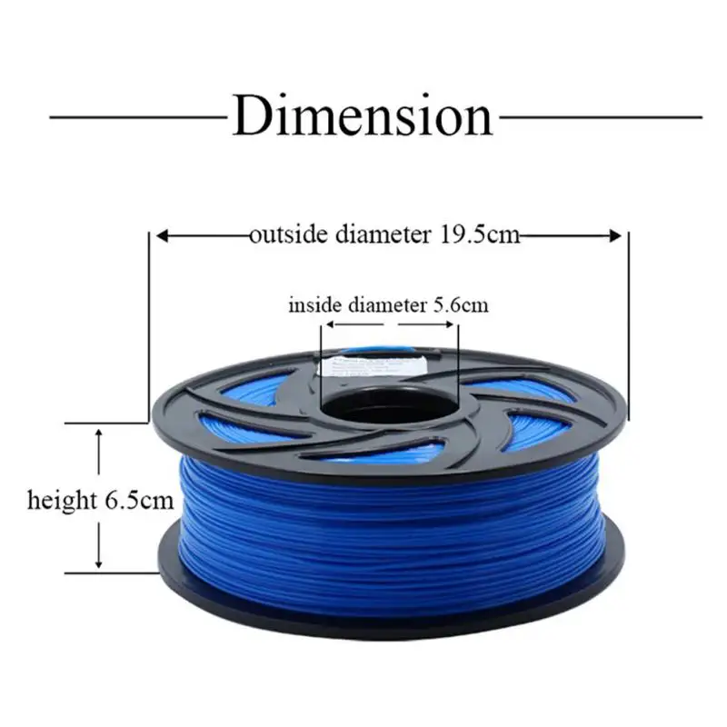 

300M PLA 1.75mm Filament 1KG Colorful Printing Materials For 3D Printer Extruder Pen Rainbow Plastic Accessories