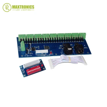 

High quality WS-DMX-27CH-DIPZ dimmer DC12V-24V 1A*27CH decoder led controller for led lamp lights
