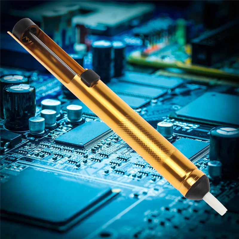 New Antistatic Aluminum Alloy Solder Sucker Removal Desoldering Pump Manual Tool | Дом и сад
