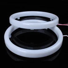 Автомобильный ангельские глазки 60 мм 70 мм 80 мм 90 мм 95 мм 100 мм 110 мм 120 мм 12 В светодиодный Halo Кольцо DRL Дневной ходовой Светильник Универсальный для автомобиля Авто