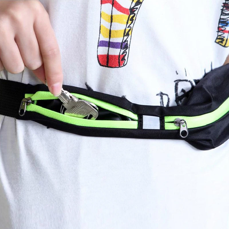 

Outdoor Running Waist Bag Waterproof Mobile Phone Holder Jogging Belt Belly Bag Women Gym Fitness Bag Lady Sport Accessories