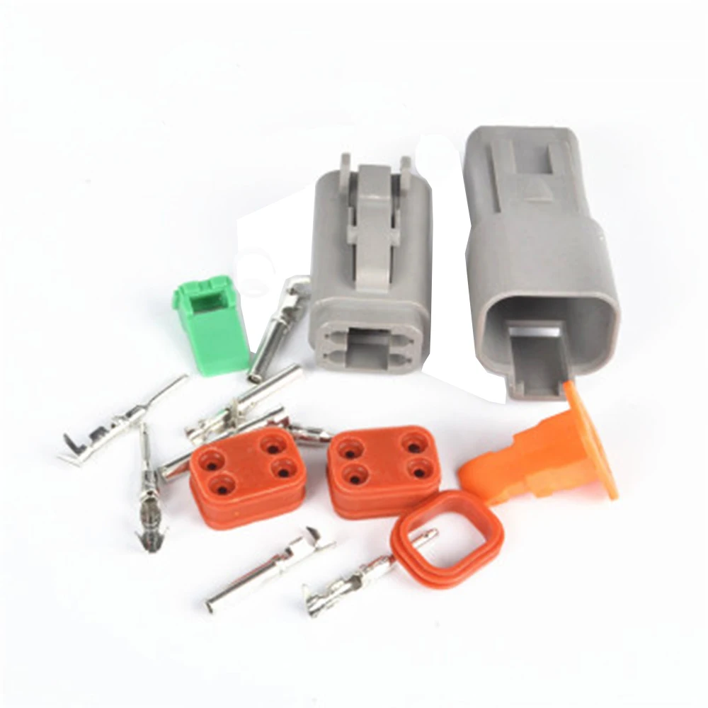 1 piece Automotive Connectors PLUG ASSY 8P 14-18 RED