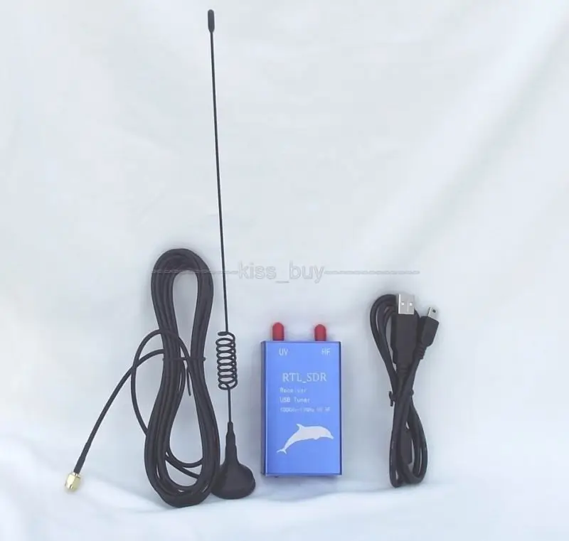 100 кГц-1,7 ГГц UHF VHF RTL. SDR USB тюнер приемник 8232 RTL2832U+ R820T2 авиация AM, FM(NFM, WFM), CW, DSB, LSB, USB