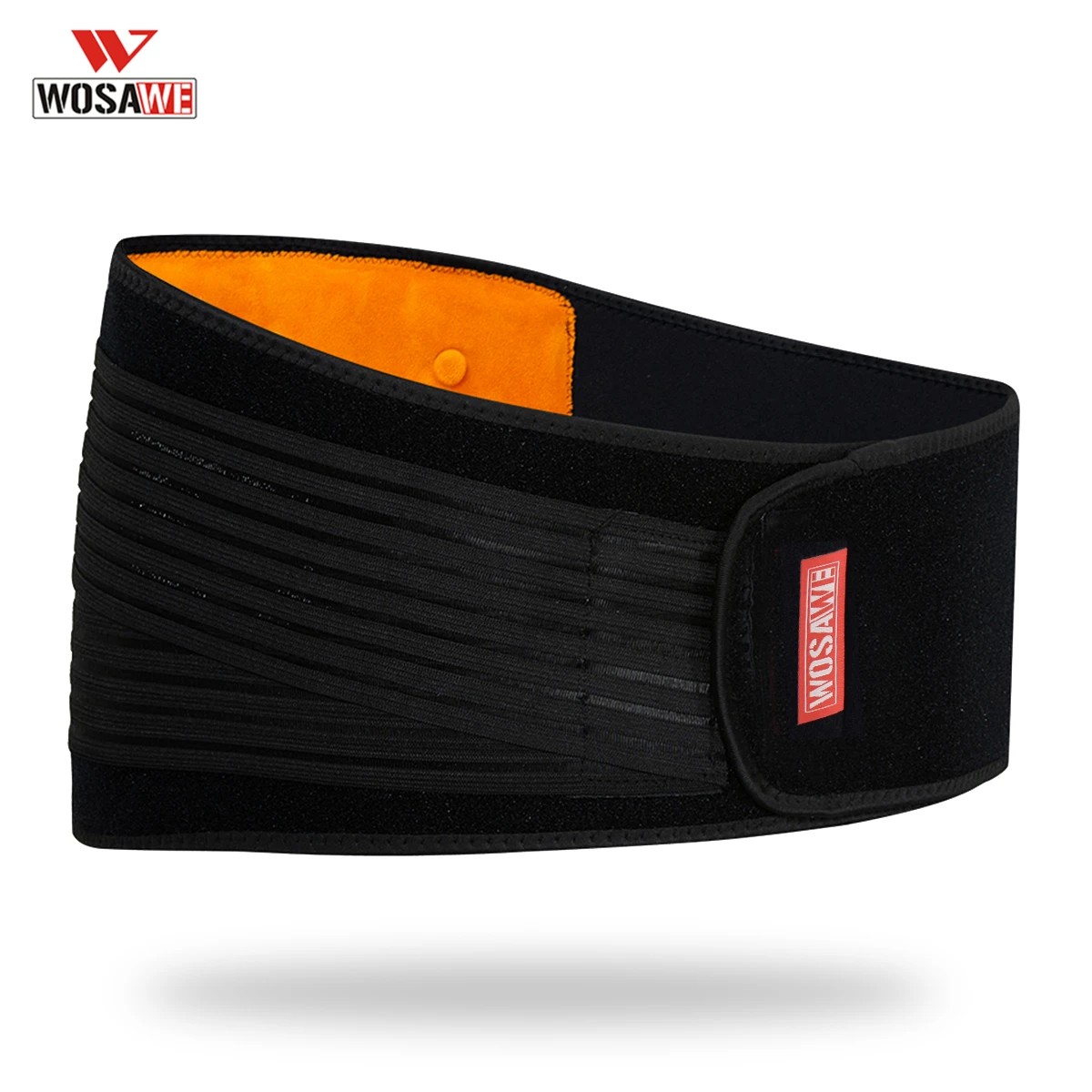 

WOSAWE Waist Trainer Support Body Shaper Belt Adjustable Back Protector Gym Fitness Weightlifting Kidney Belt Protection Moto