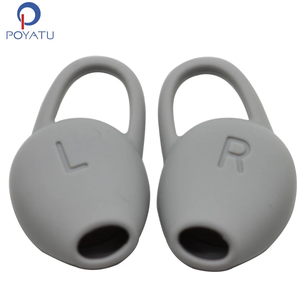 POYATU Replacement Silicone Ear Tips For Plantronics BackBeat Fit Bluetooth Sport Headset Headphones Ear Pads Ear Tips Silicone  (1)