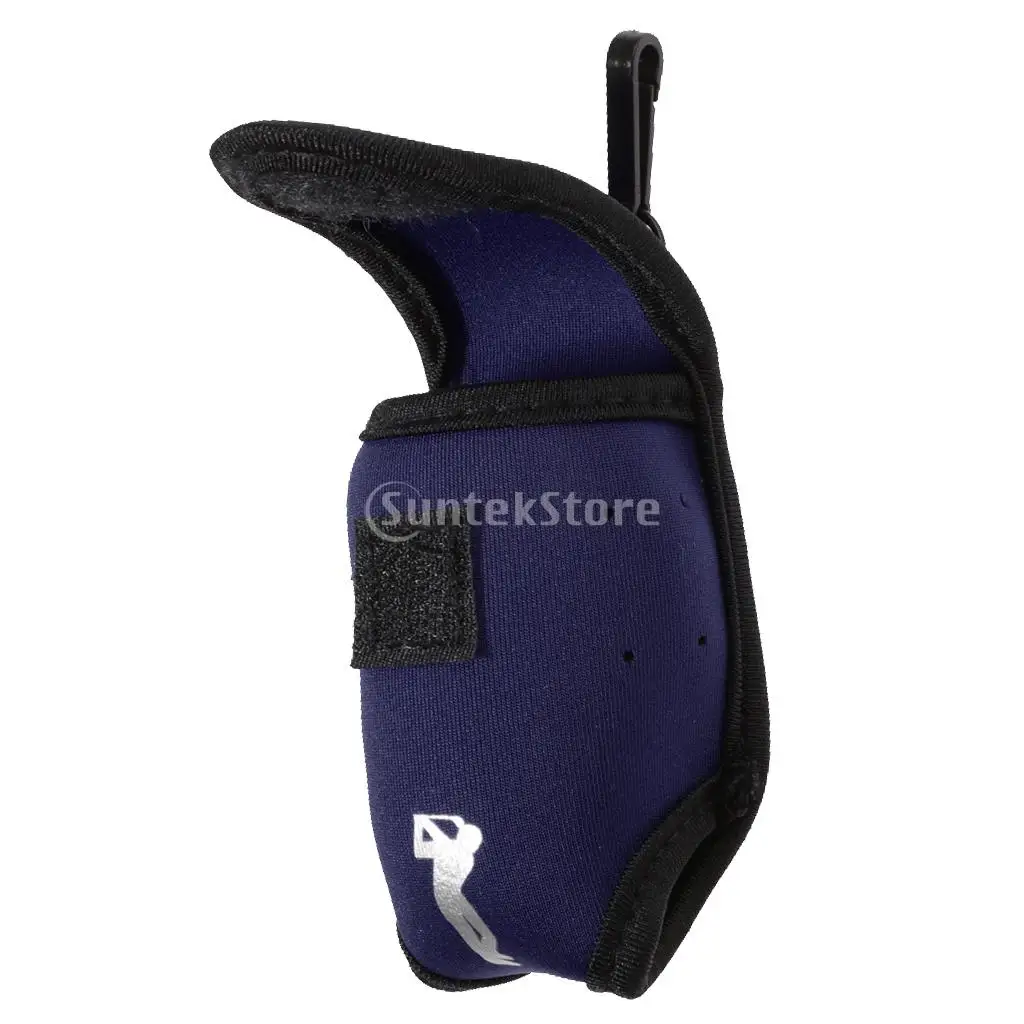 Neoprene Mini Golf Ball Bag Golf Tees Holder Storage Case Carry Pouch with Waist Belt Clip for Training Practice - Choose Color