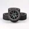 12mm Hex RC Racing Cars Accessories 4Pcs Set Racing Foam Tire Wheel Rim Set For HSP HPI 1/10 On-road RC Car ► Photo 3/6