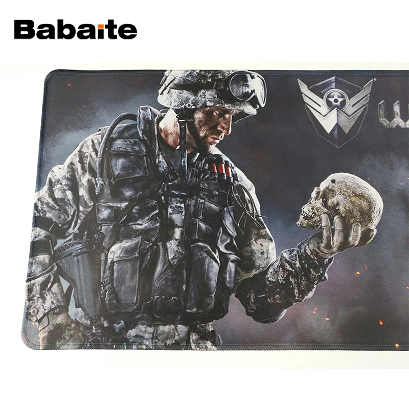  Babaite For Warface Gaming Edition Mouse Pad 900 * 300mm XL Edge of Locking Mouse Pad for Laptop Do