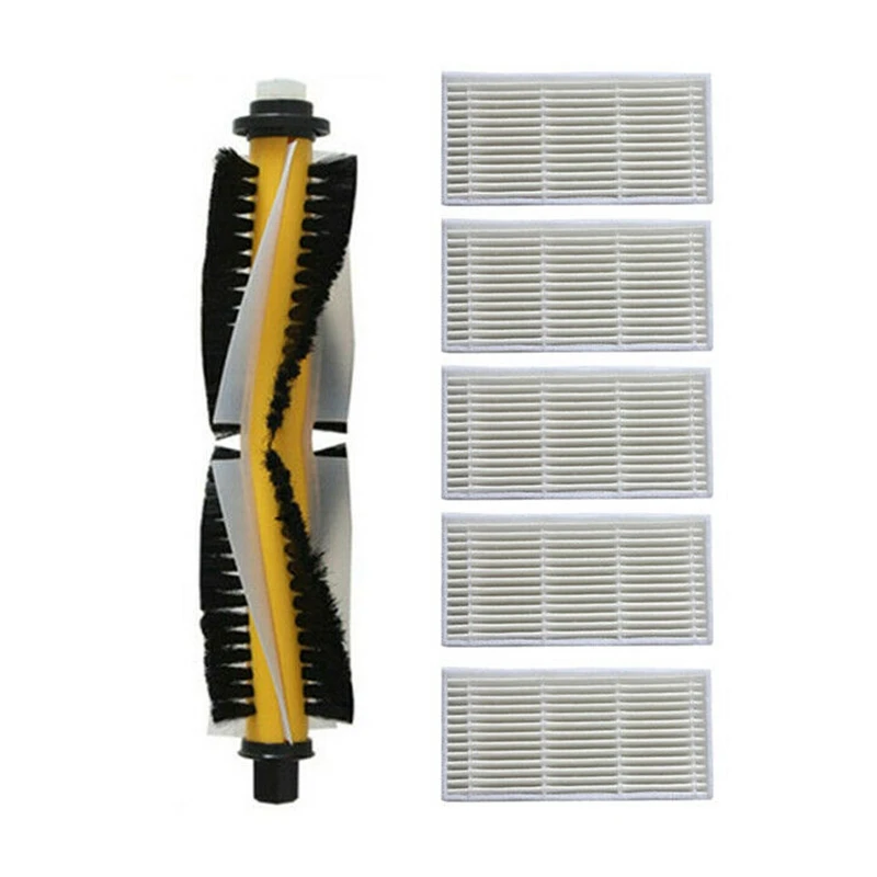 

1X Main Brush +5X Filter For Proscenic 780T 790T Replacement Sweeper Accessories