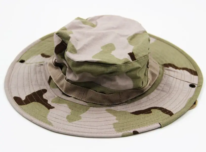 Камуфляжная военная шляпа с широкими полями ведро армейская шапка для рыбалки улицы шляпа, камуфляж Кепка - Цвет: 2