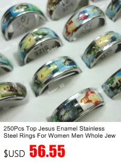 100 шт цельные ювелирные изделия Модные эмалированные посеребренные кольца много для мужчин кольцо оптом пакеты RL009