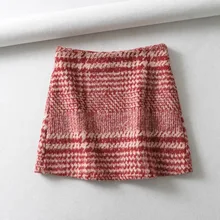 WF50-898 Европейская и американская мода волосы половина длины юбка