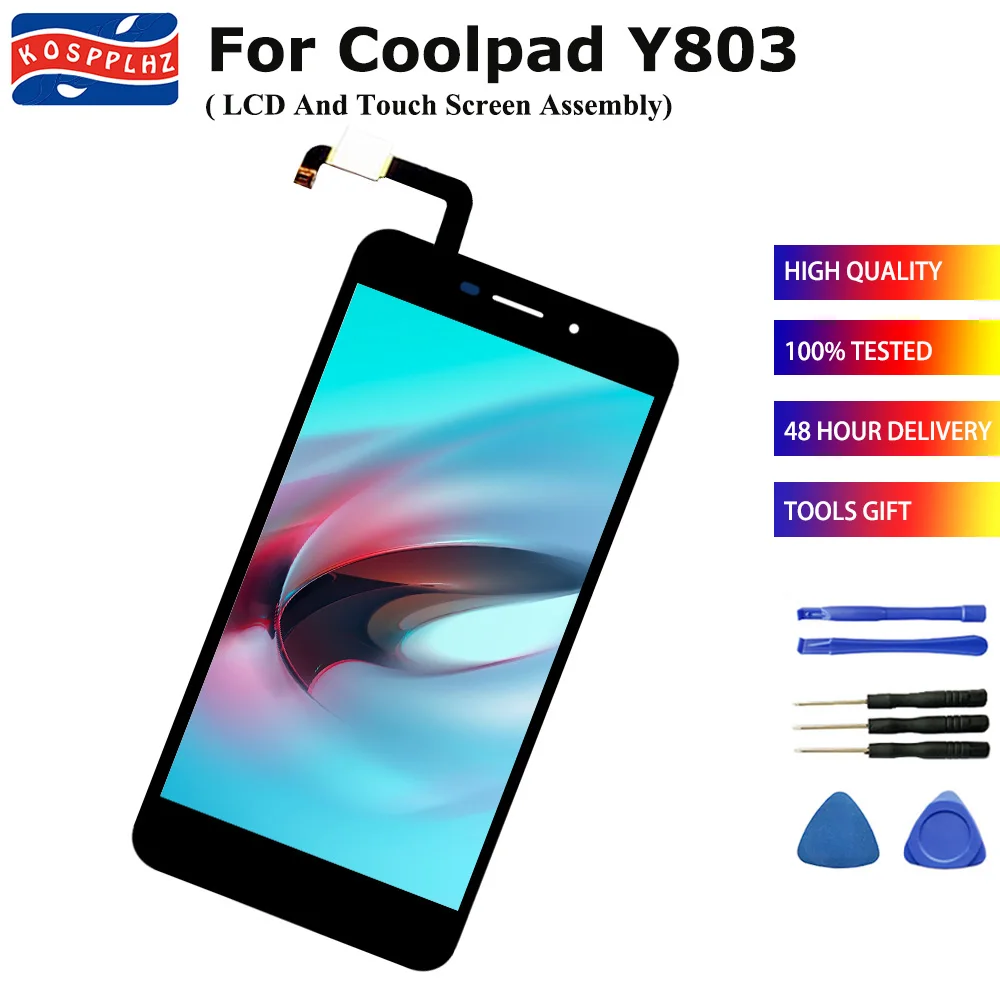 KOSPPLHZ Протестировано хорошо для Coolpad Y803 Y803-8 Y803-9 Y83-900 ЖК-дисплей + фотография