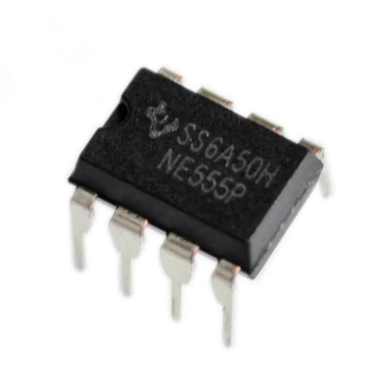 50pcs/lot New NE555 NE555P NE555N DIP8 high precision timer