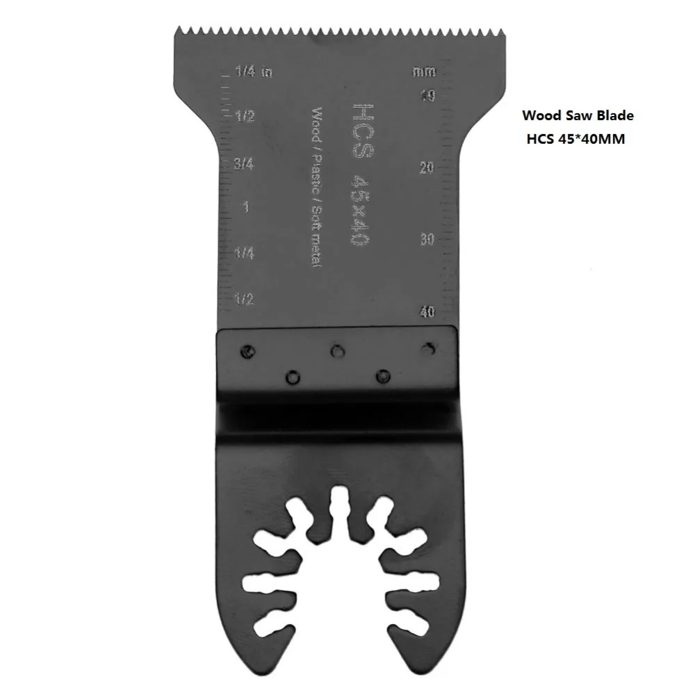 HCS/BIM 45x40 мм многофункциональные Осциллирующие многофункциональные инструменты для резки дерева, металла, пилы, триммер для Dremel Renovator, электроинструменты