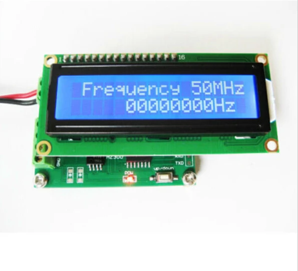 

10MHz-2.4GHz / 0-50MHz High Precision Frequency Meter Counter free