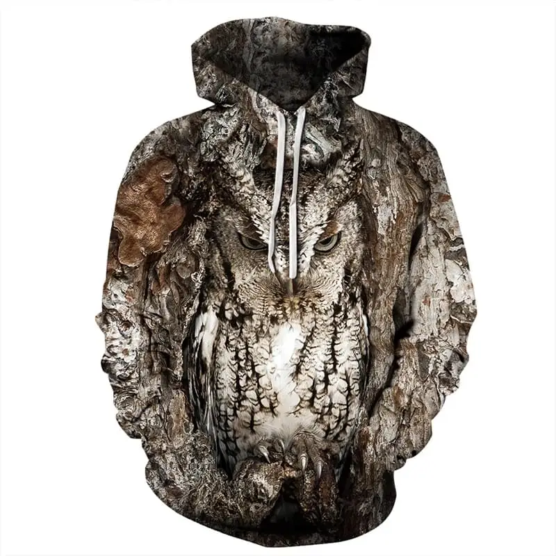  Forest Deer 3D Hoodies Men Women Hip Hop Sweatshirts Winter Autumn Hoody Pullover Tracksuits Casual
