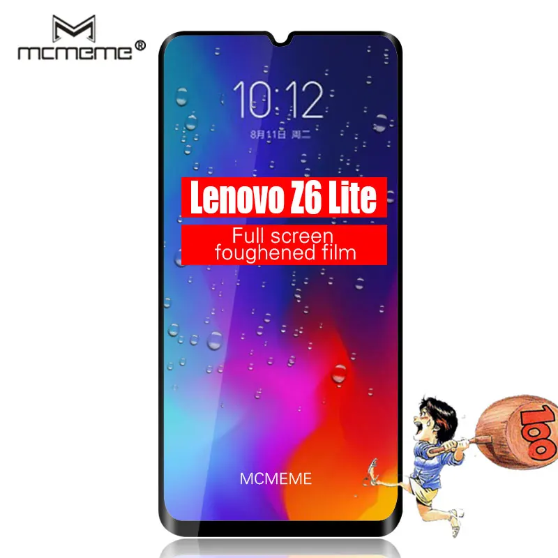 

For Lenovo Z6 lite Z6lite Glass Screen Protector For Lenovo Z6lite Z6 Youth Z 6lite Screen Protector Full Cover Film Glass