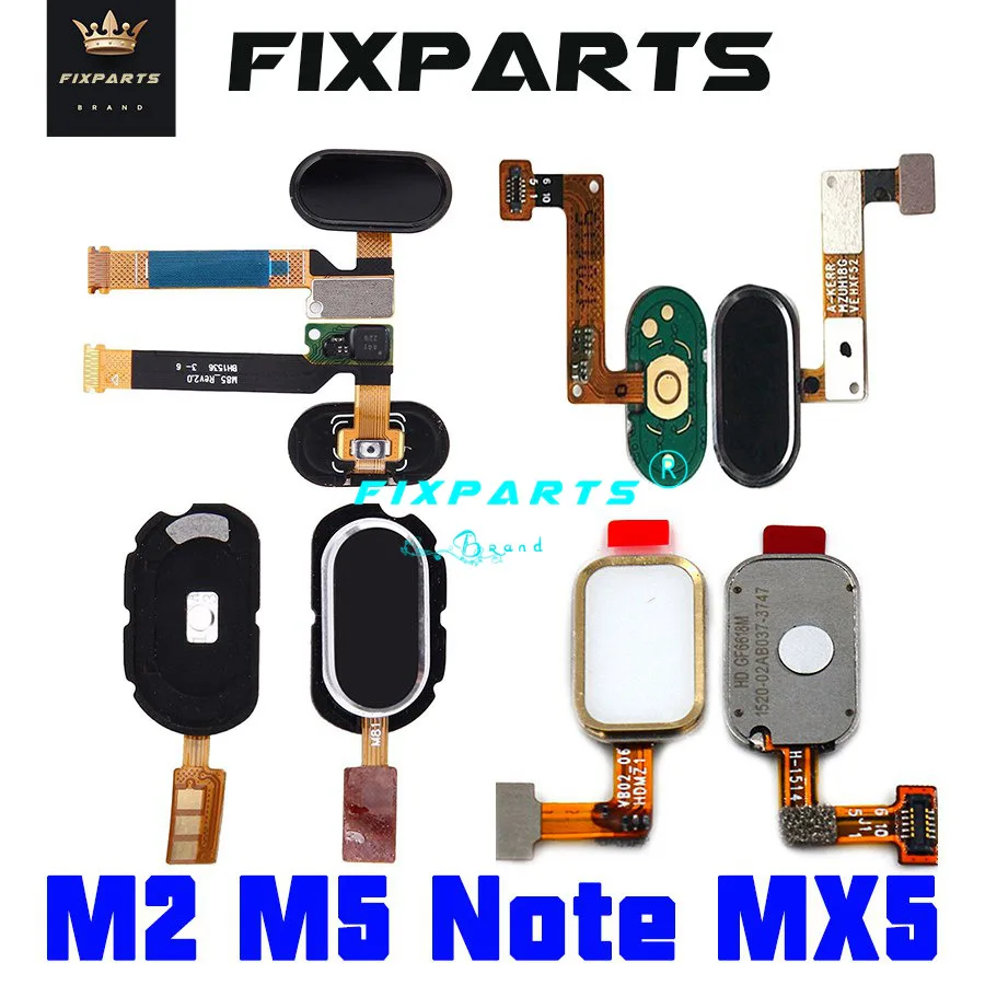 

Meizu MX5 Home Button M2 M3 M5 Note Fingerprint Touch ID Sensor Recognition Flex Cable Ribbon Replacement Parts Meizu MX5 Button