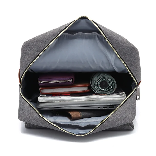 Vintage Unisex Oxford Waterproof Backpacks Large Capacity Men Travel Bag Women Students School Books 16 Inch Laptop Backpack 2