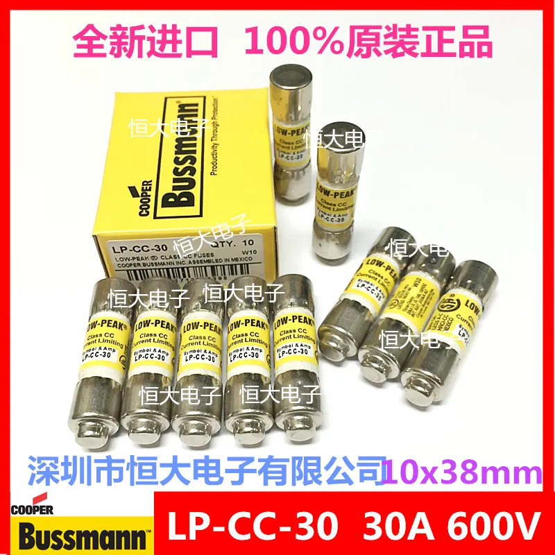 Bussmann Lpcc30 Fuse 10*38mm 30a 600v Imported From Usa Fuses