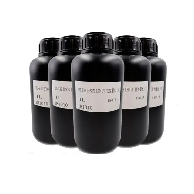 Cheap Taiwan 1000ML UV Inkjet Printer Ink UV Printer Ink For UV printer CMYKW 5 colors Cheap Taiwan 1000ML UV Inkjet Printer Ink UV Printer Ink For UV printer CMYKW 5 colors