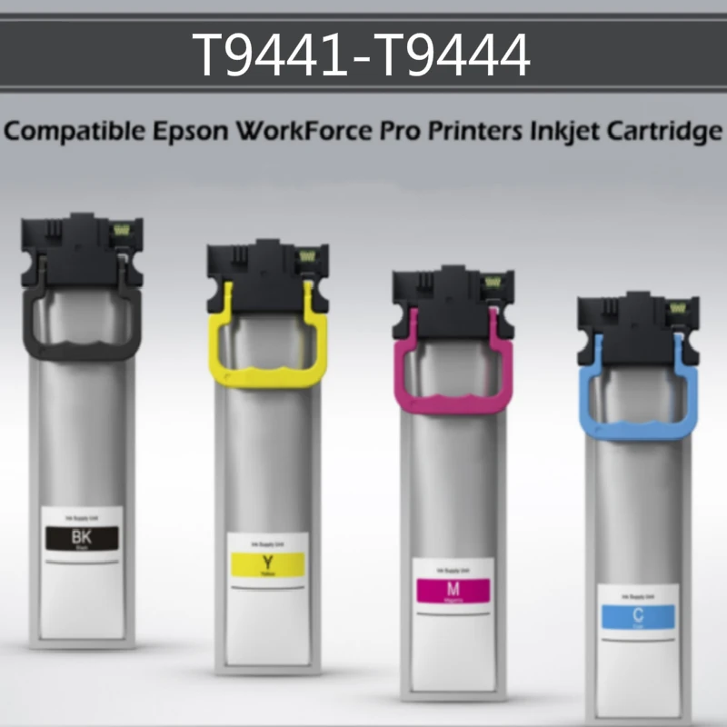 

Tatrix for EPSON T9441 - T9444 Pigment Ink Cartridges suit for Epson WorkForce Pro WF-C5210DW WF-C5290DW WF-C5710DWF etc.